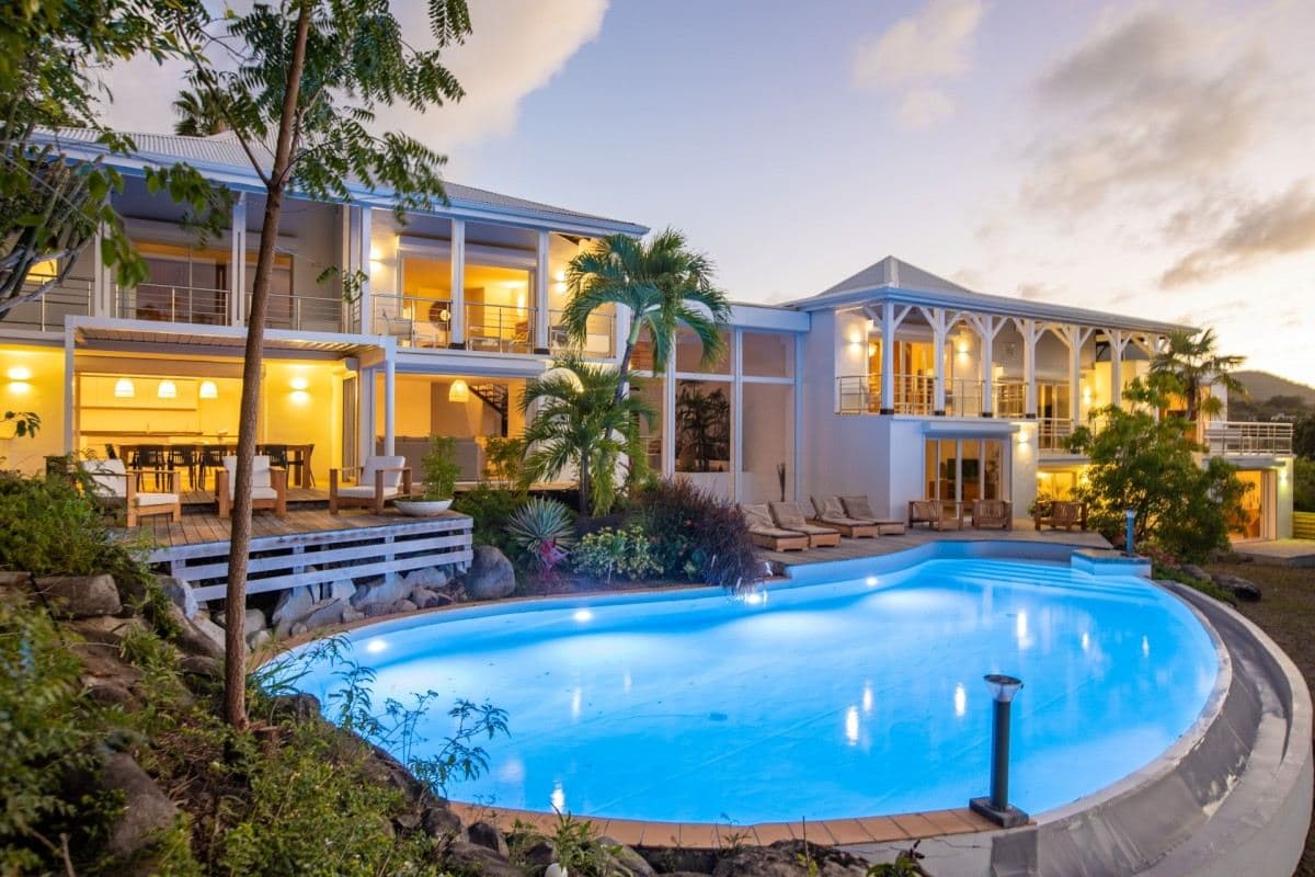 Villa Caye Blanche-Anse Marcel — luxury villa photo 1