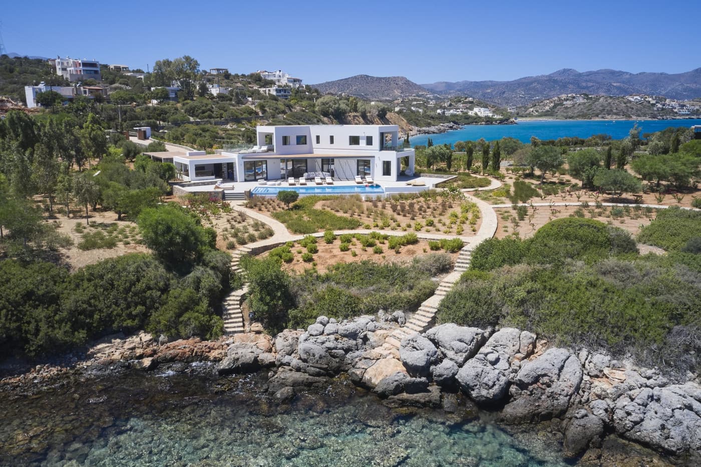 Iremia Seafront Villa — luxury villa photo 1